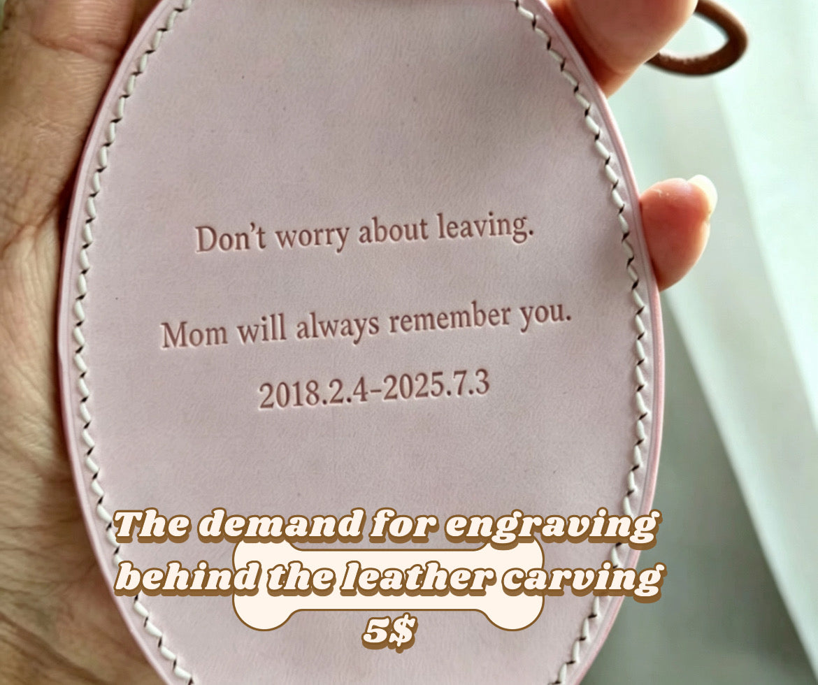 Engraving on the back