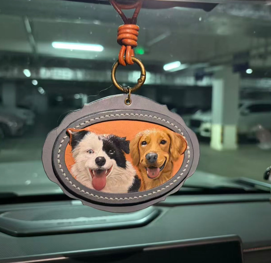 Oval- Framed Dual-Pet style