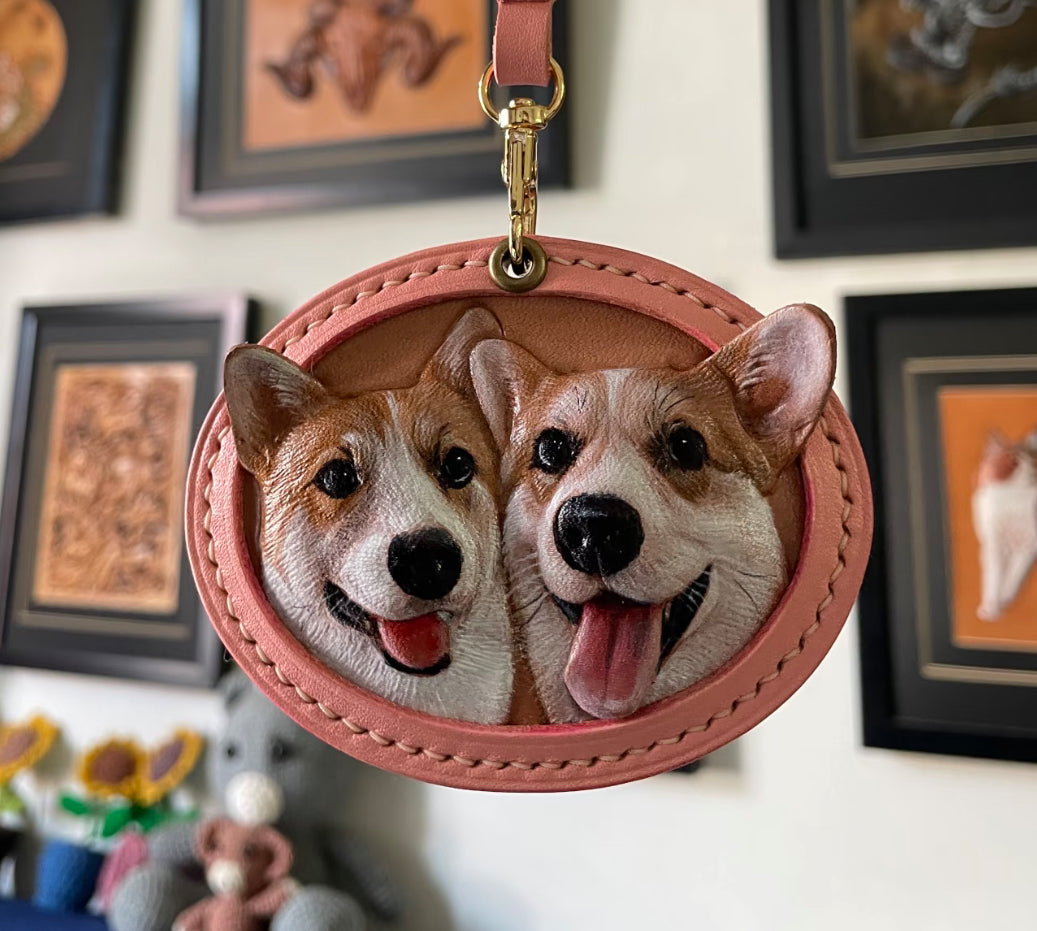 Oval- Framed Dual-Pet style